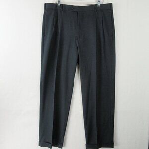Brooks Brothers 1818 Madison Wool Pants Size 38x32 Midnight Blue